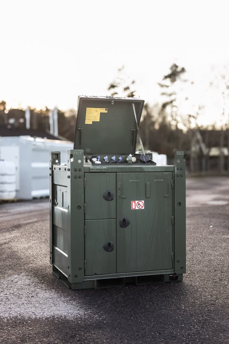 Transporttank defence