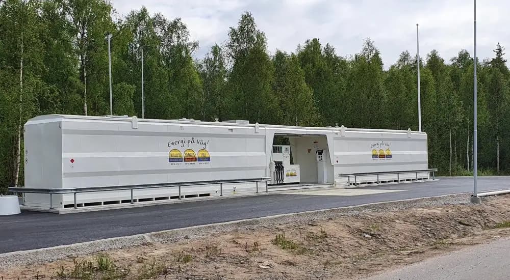 Publik tankstation twin 75 m³