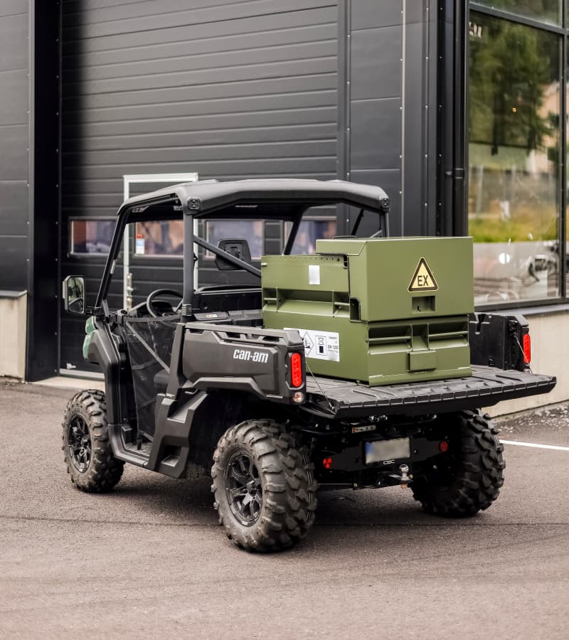 Pickuptank Aluminium